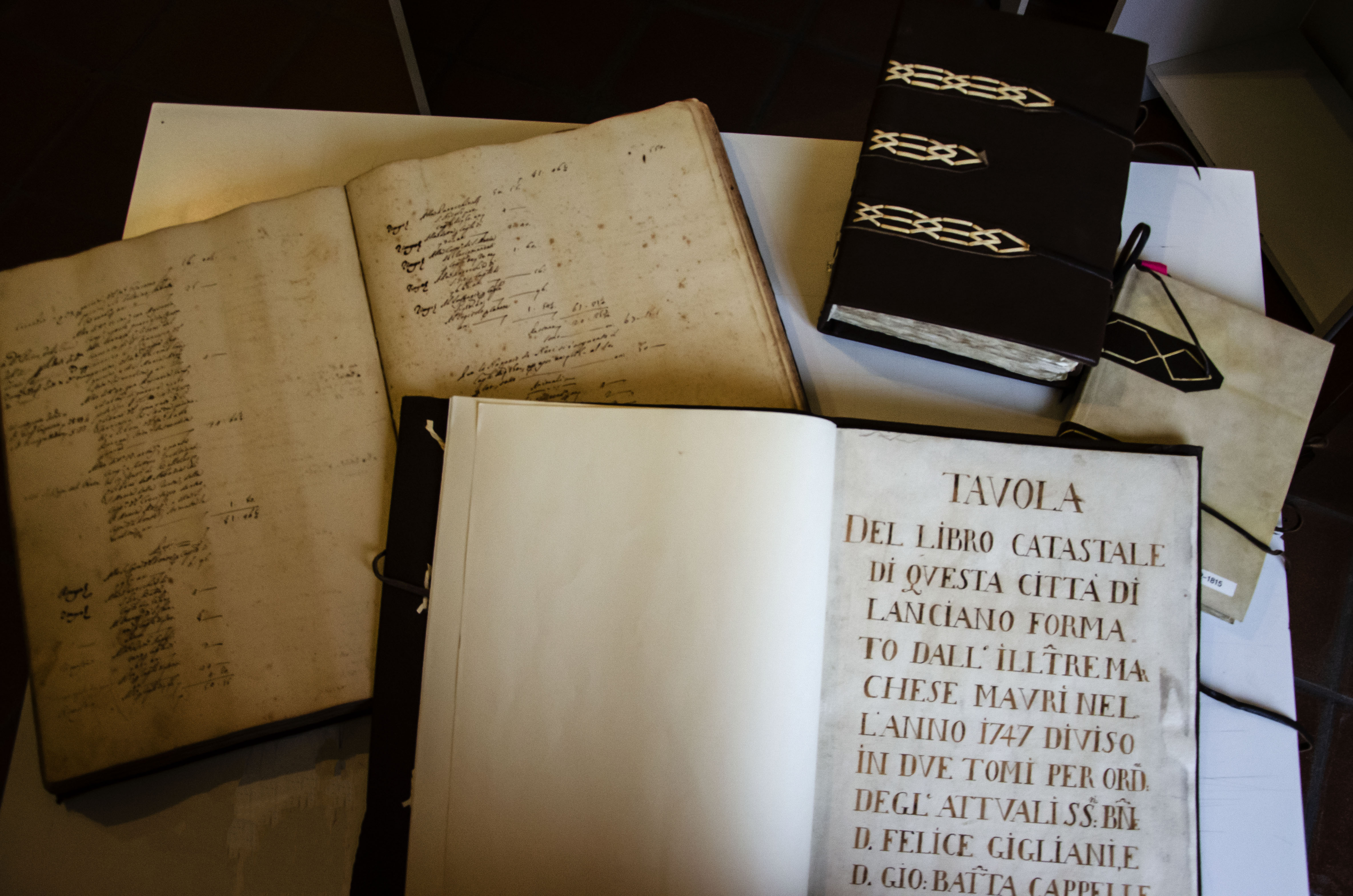 Archivio storico di Lanciano, libri antichi